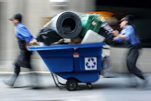 Recycling construction materials at a Chigwell facility